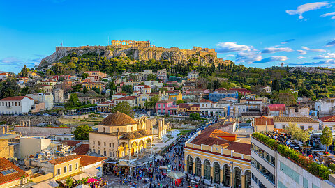 October 24 - Arrive in Athens