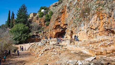 April 28 – Tel Dan, Caesarea Philippi and Golan Heights