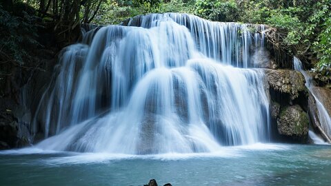 November 9 - Huai Mae Khamin Waterfall 